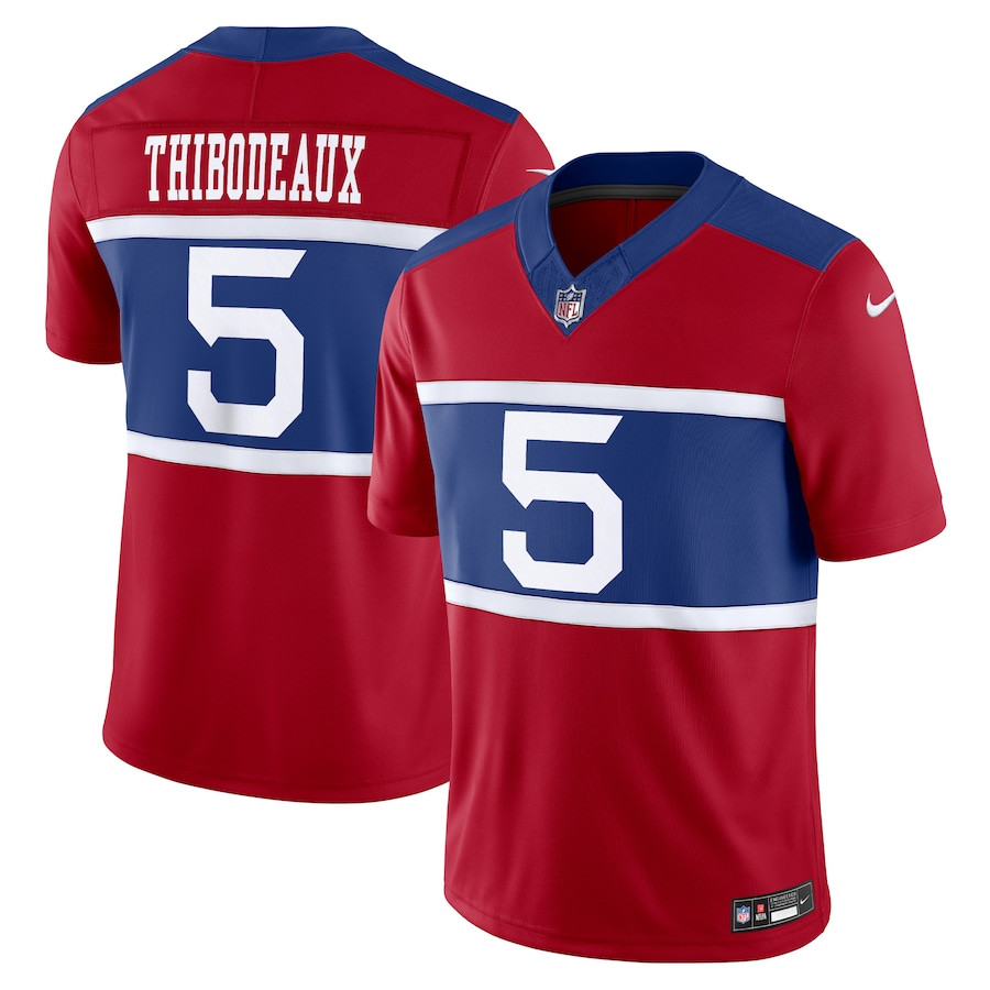 Kayvon Thibodeaux 5 New York Giants Alternate Vapor F.u.s.e. Limited Men Jersey - Century Red Js1778