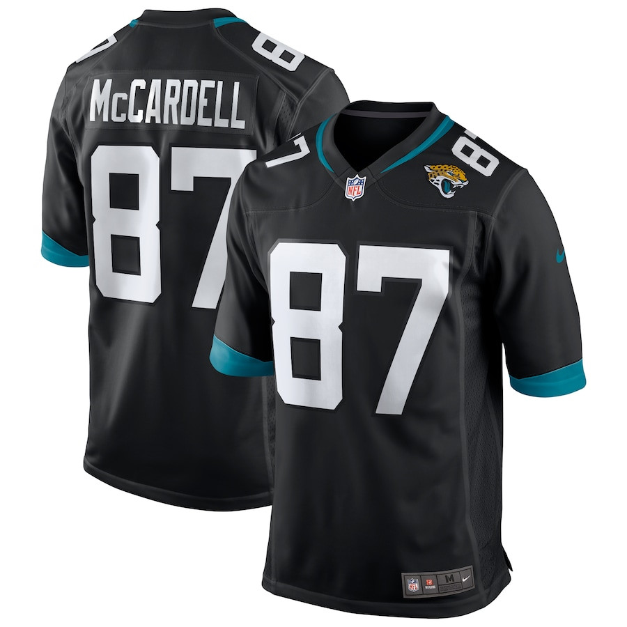 Keenan Mccardell 87 Jacksonville Jaguars Men Game Retired Jersey - Black Js6665