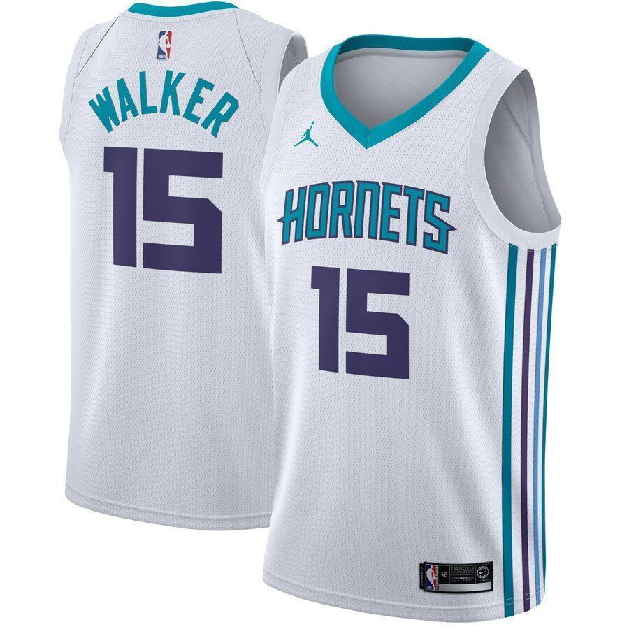 Kemba Walker Charlotte Hornets Swingman Jersey White - Association Edition