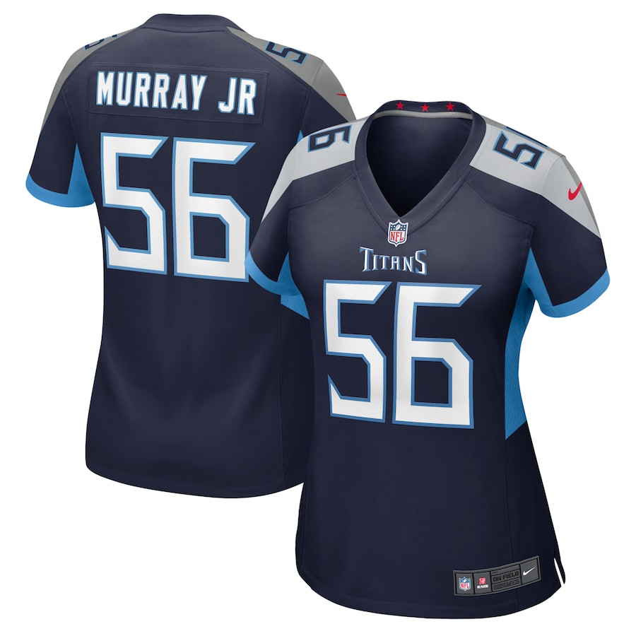 Kenneth Murray Jr. 56 Tennessee Titans Women's Game Jersey - Navy Js9307