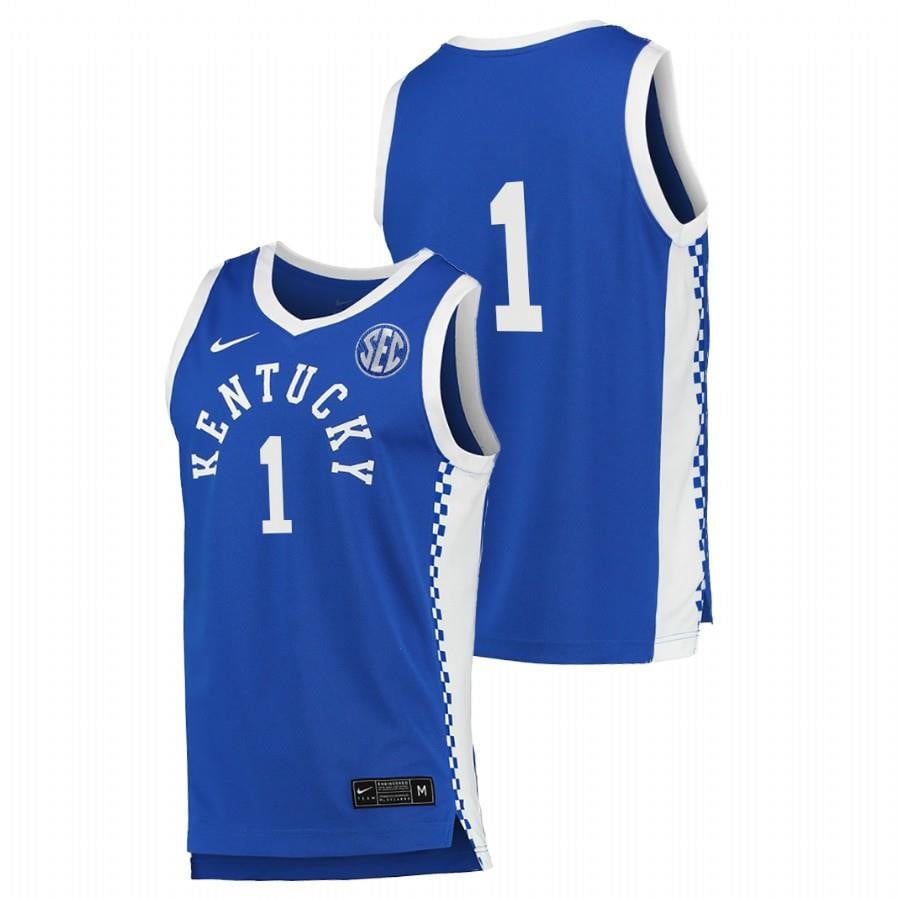 Kentucky Wildcats 2023 Royal College Basketball Men Jersey