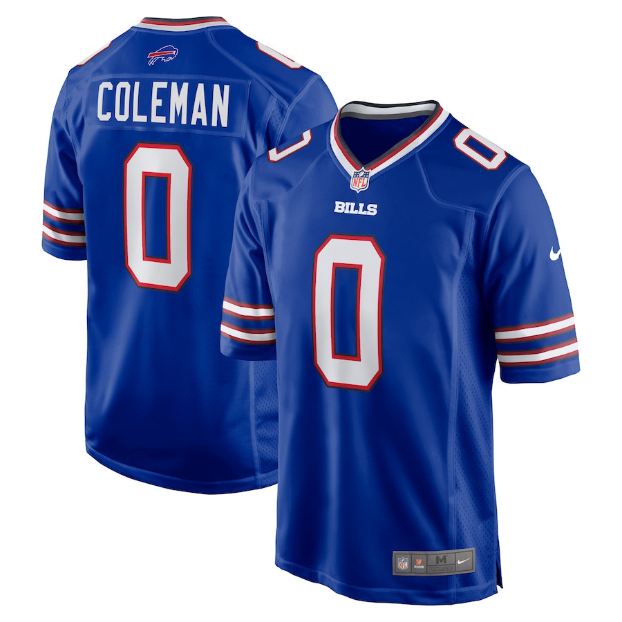 Keon Coleman 0 Buffalo Bills Game Men Jersey - Royal Js3737