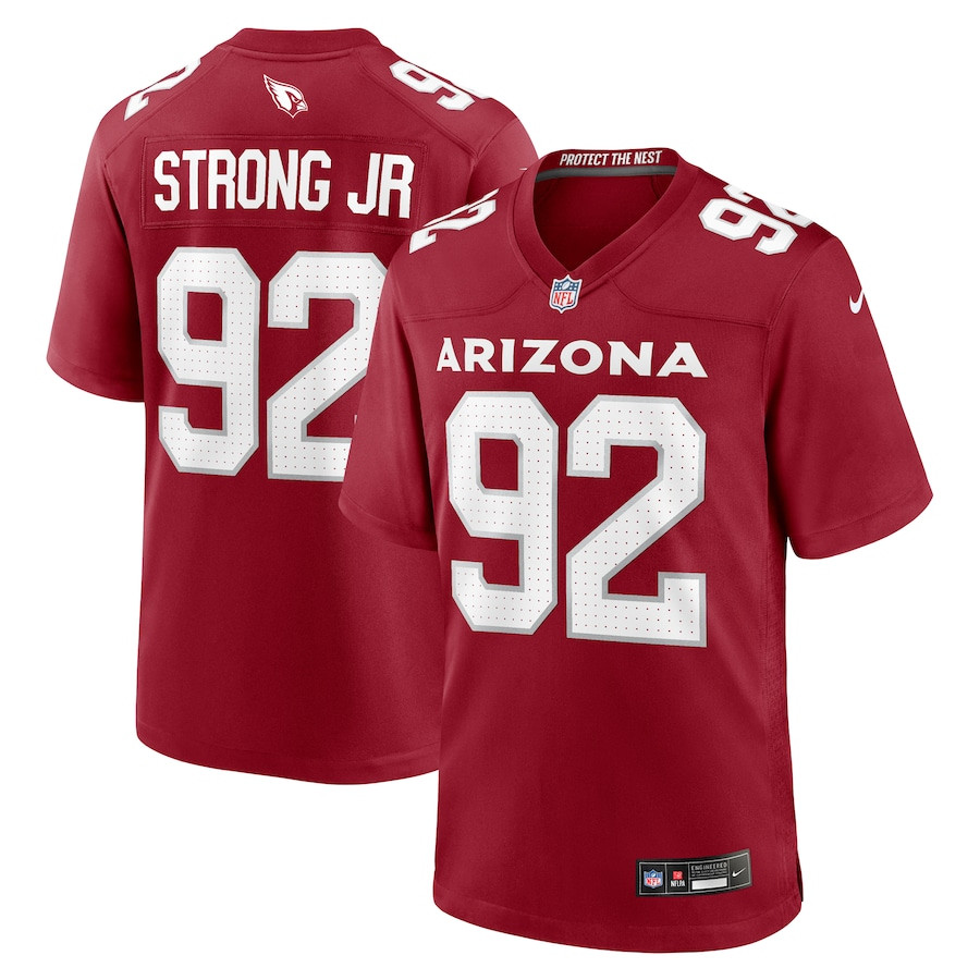 Kevin Strong 92 Arizona Cardinals Team Game Men Jersey - Cardinal Js5036