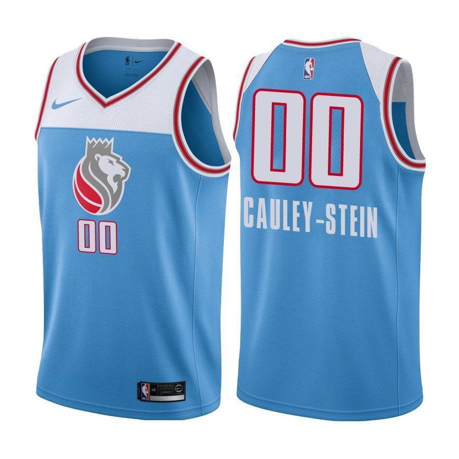 Kings Male Willie Cauley-stein 00 City Edition Blue Jersey