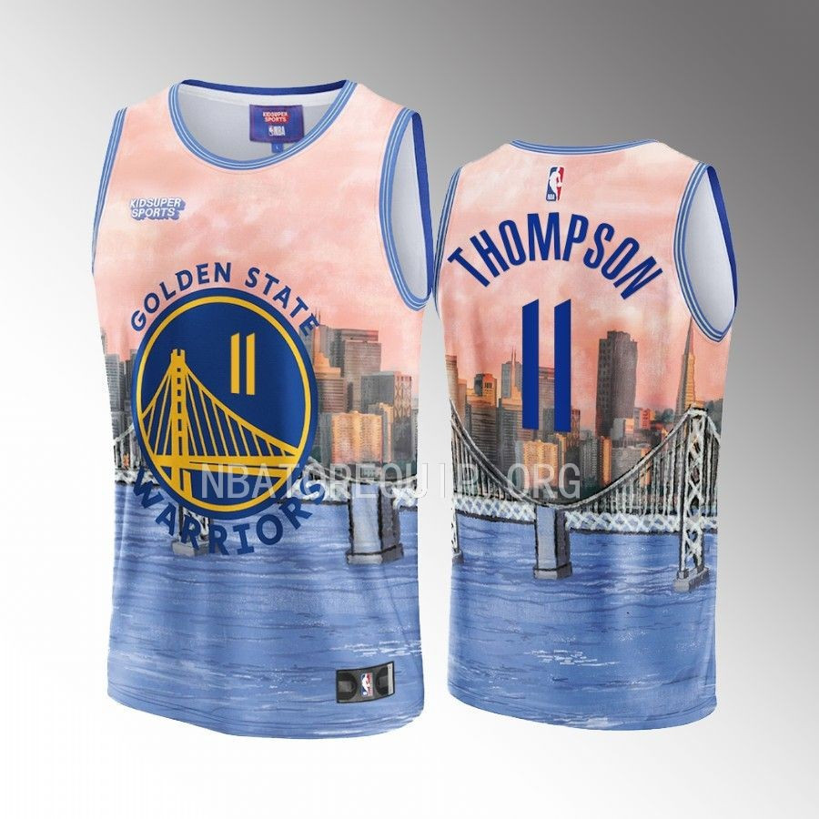 Klay Thompson 11 Golden State Warriors Nba & Kidsuper Studios Unisex Hometown Jersey