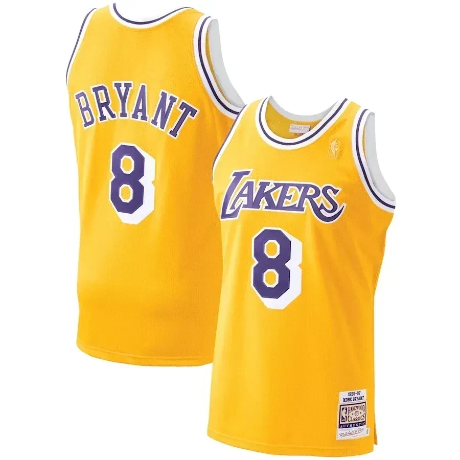 Kobe Bryant Los Angeles Lakers Mitchell & Ness 1996-97 Hardwood Classics Player Jersey - Gold