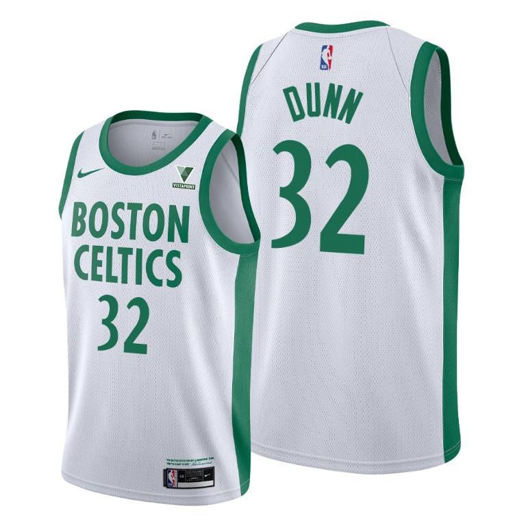 Kris Dunn Boston Celtics White City Edition Jersey 32 - Men Jersey