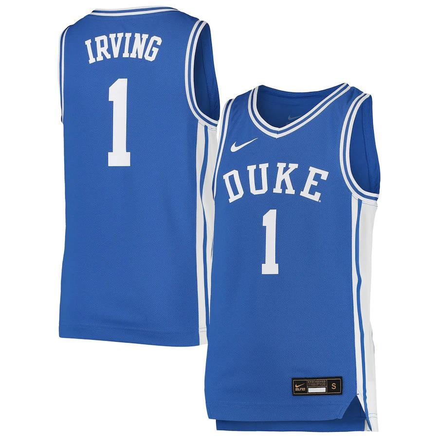 Kyrie Irving Duke Blue Devils Youth Basketball Jersey - Royal
