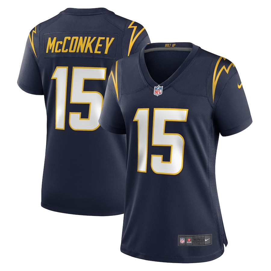Ladd Mcconkey 15 Los Angeles Chargers Women's Alternate Game Jersey - Navy Js6128