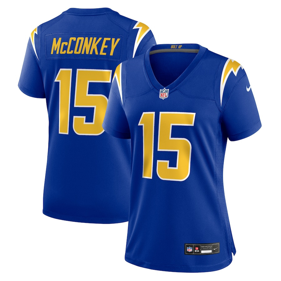 Ladd Mcconkey 15 Los Angeles Chargers Women's Alternate Game Jersey - Royal Js4321