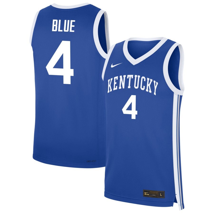 Lexi Blue 4 Kentucky Wildcats Unisex Nil Women's Basketball Jersey - Royal