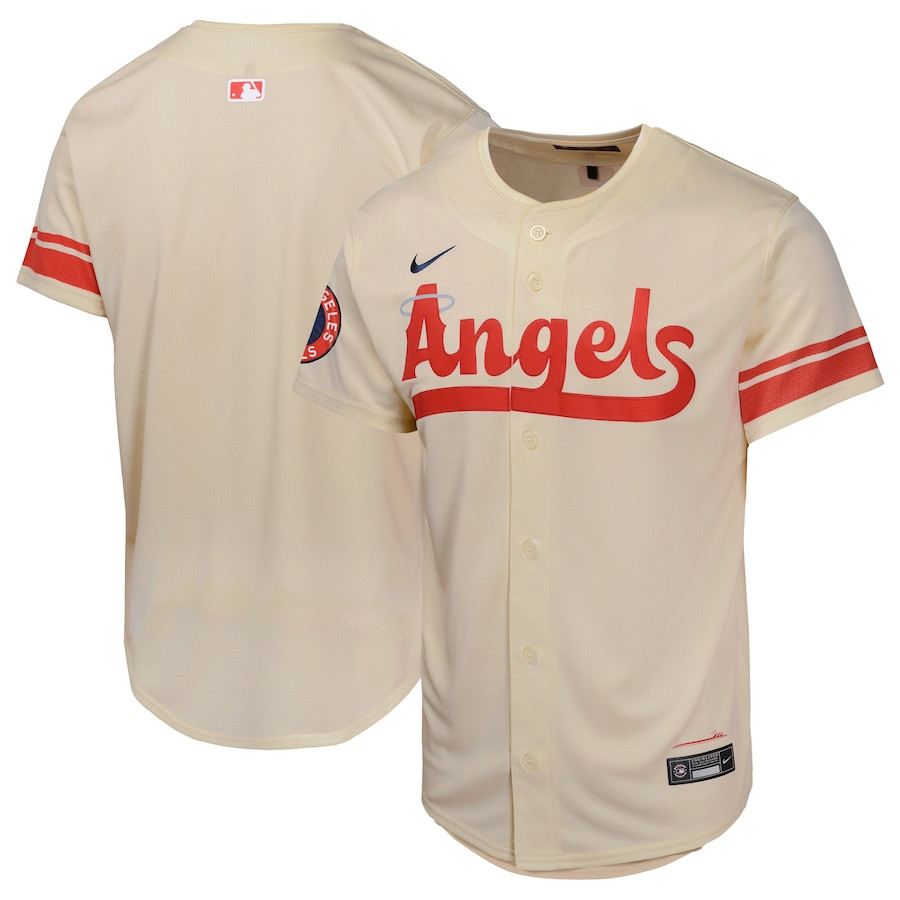 Los Angeles Angels City Connect Limited Youth Jersey - Cream