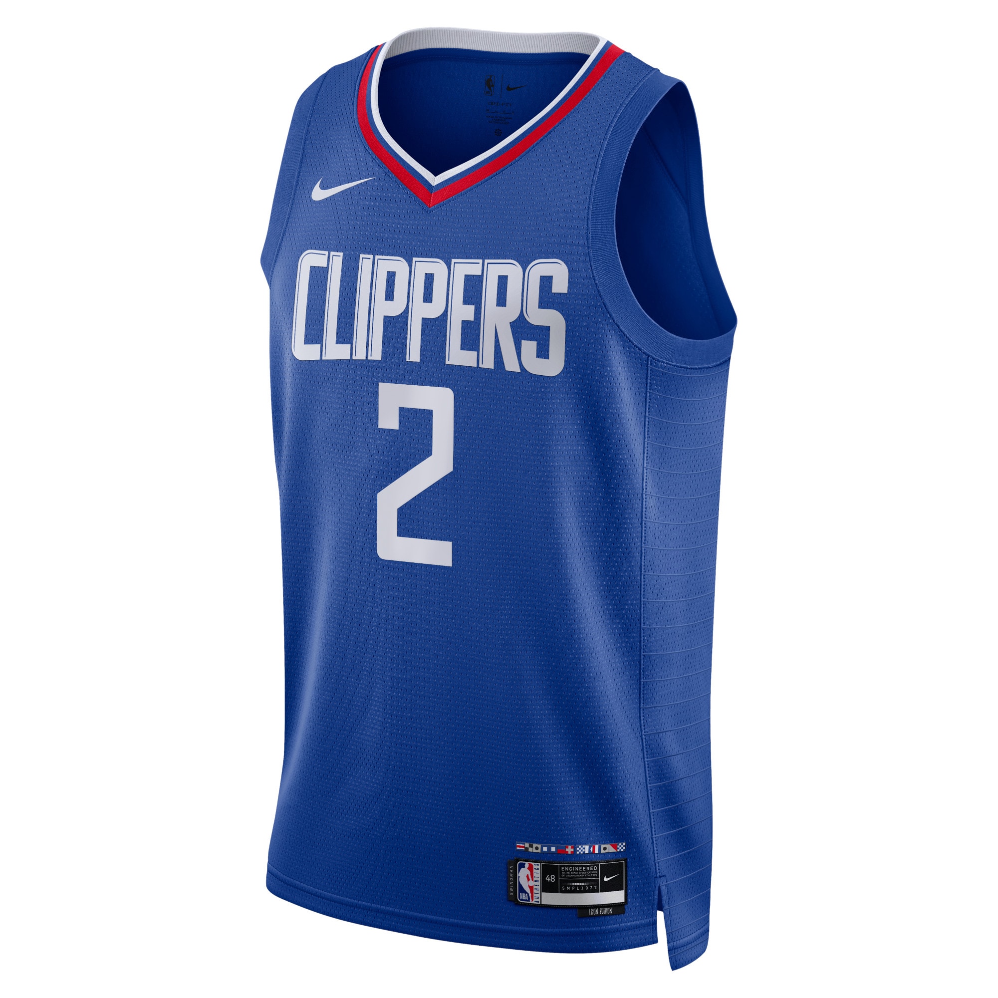 Los Angeles Clippers Icon Edition Swingman Jersey - Blue - Kawhi Leonard - Unisex