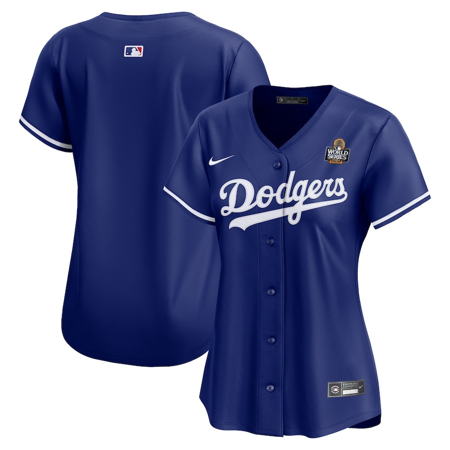 Los Angeles Dodgers Women's 2024 World Series Alternate Limited Jersey - Royal