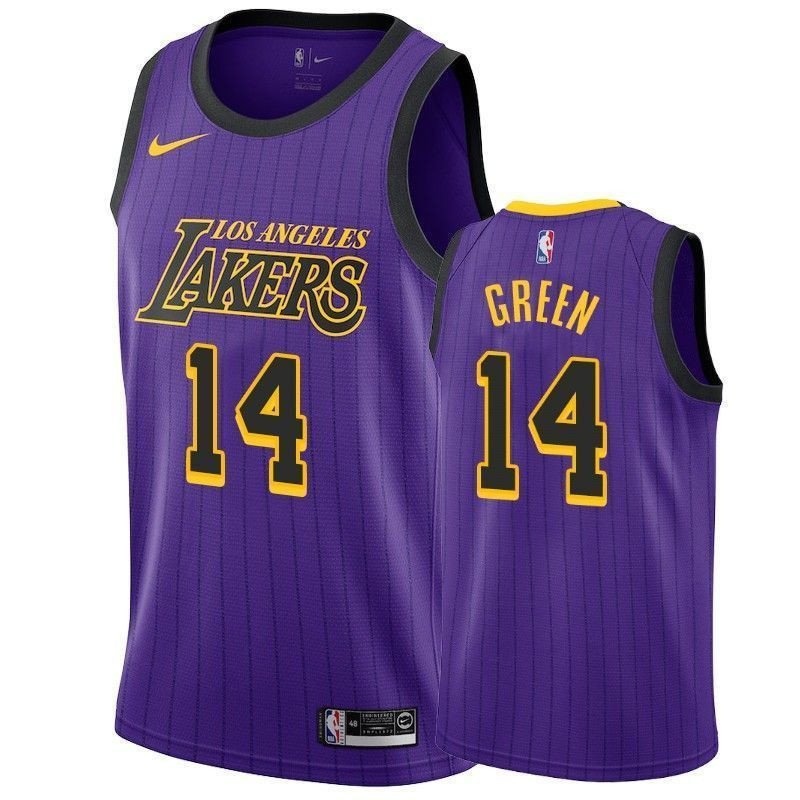 Los Angeles Lakers Danny Green 14 City Men's Jersey