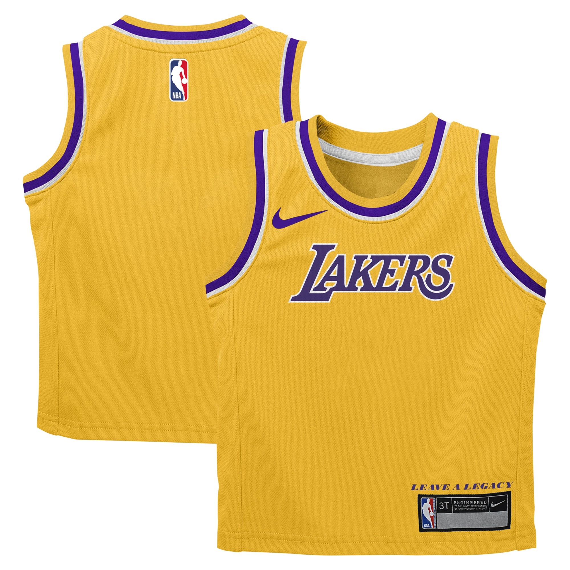 Los Angeles Lakers Icon Jersey - Custom - Toddler