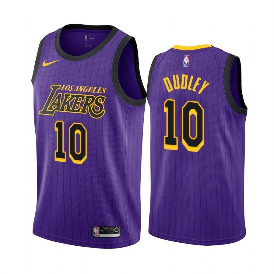 Los Angeles Lakers Jared Dudley 10 City Men's Jersey