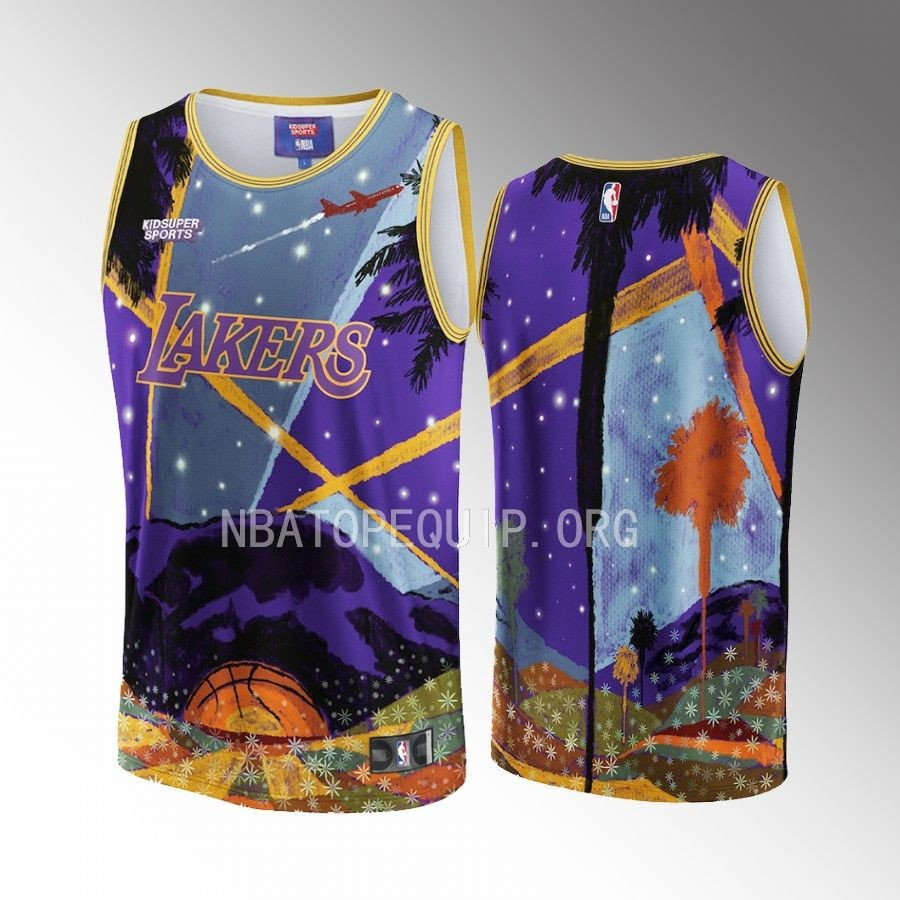 Los Angeles Lakers Nba & Kidsuper Studios Unisex Hometown Jersey