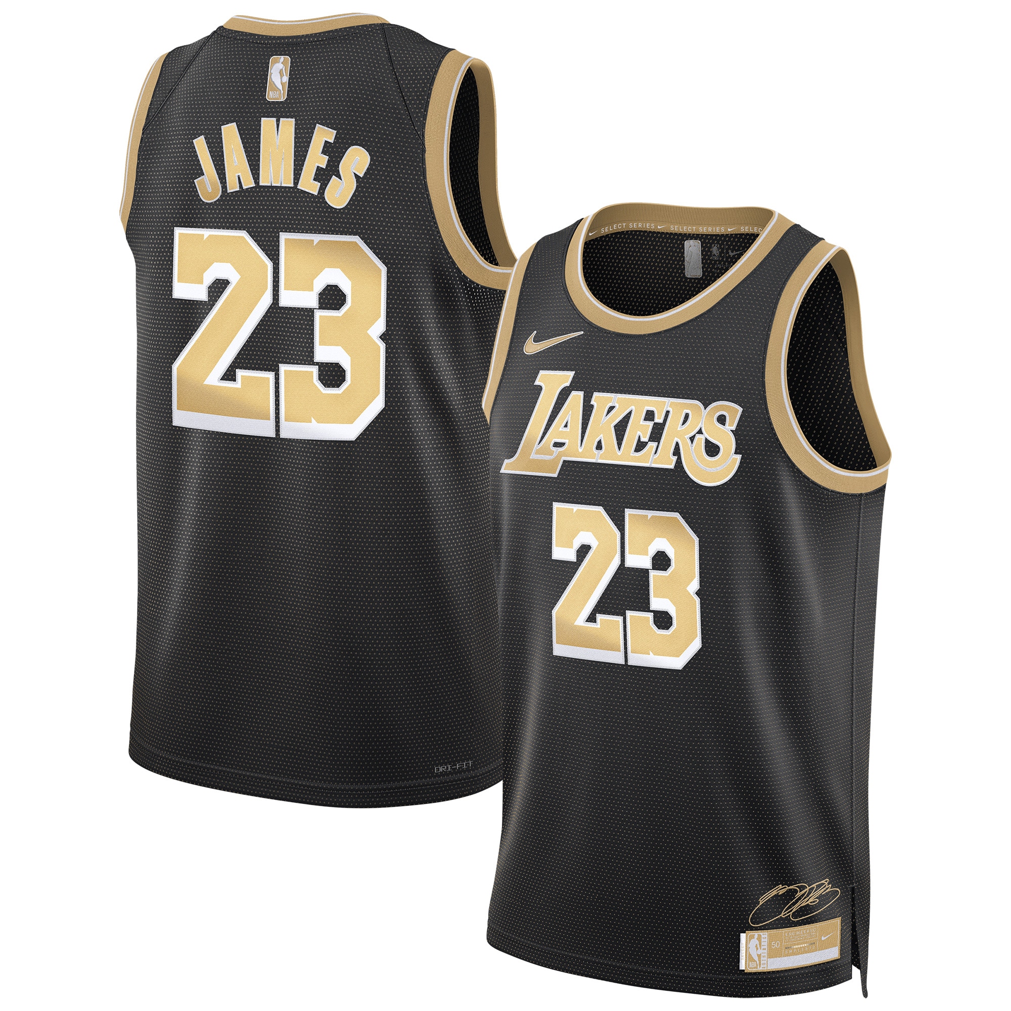 Los Angeles Lakers Select Series Swingman Jersey - Lebron James - Mens