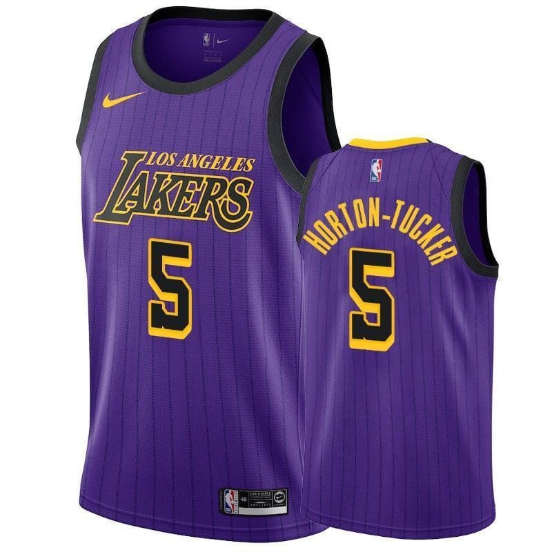 Los Angeles Lakers Talen Horton-tucker 5 City Men's Jersey