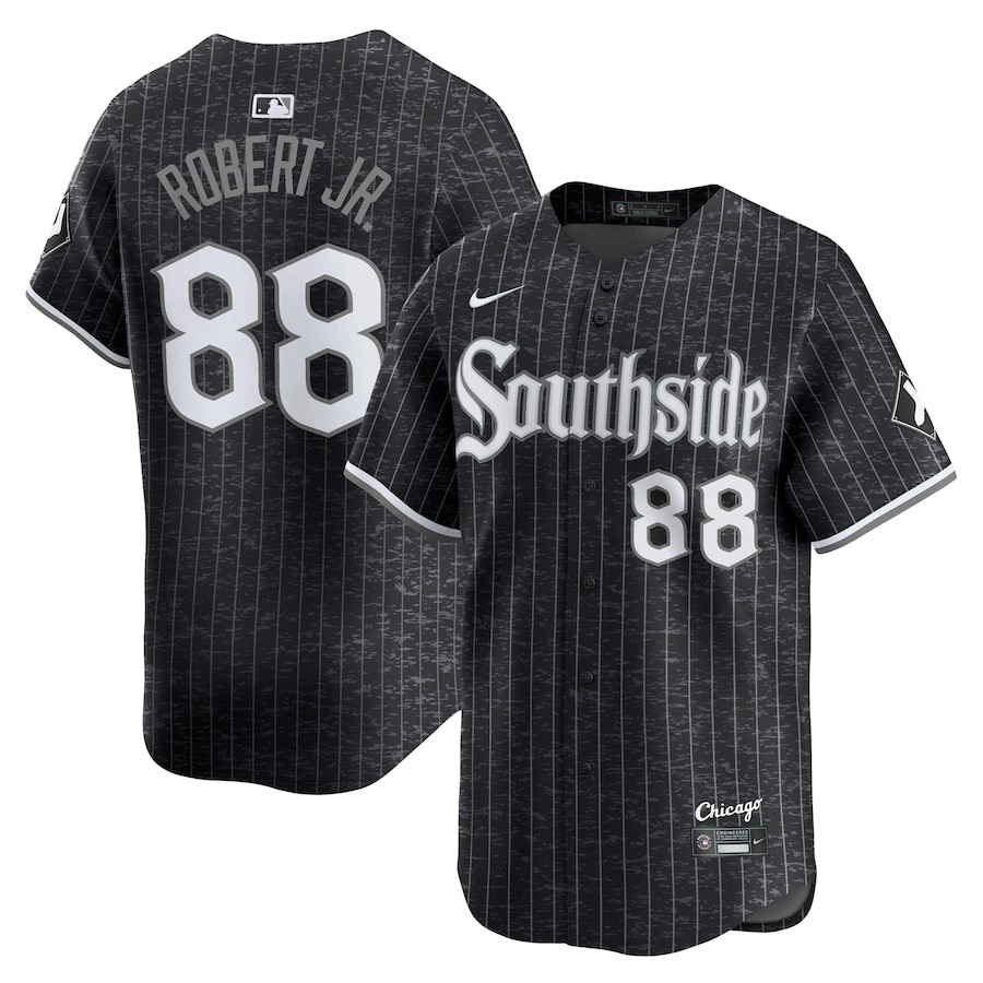 Luis Robert Jr. 88 Chicago White Sox City Connect Limited Player Men Jersey - Black