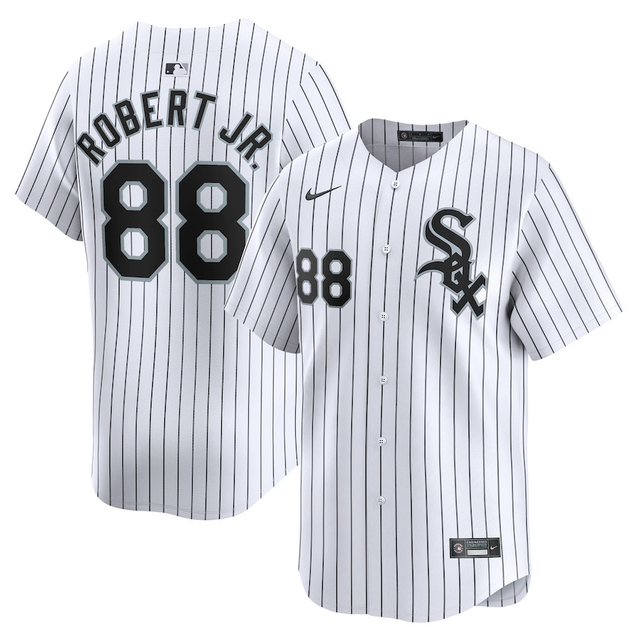 Luis Robert Jr. 88 Chicago White Sox Home Limited Player Men Jersey - White