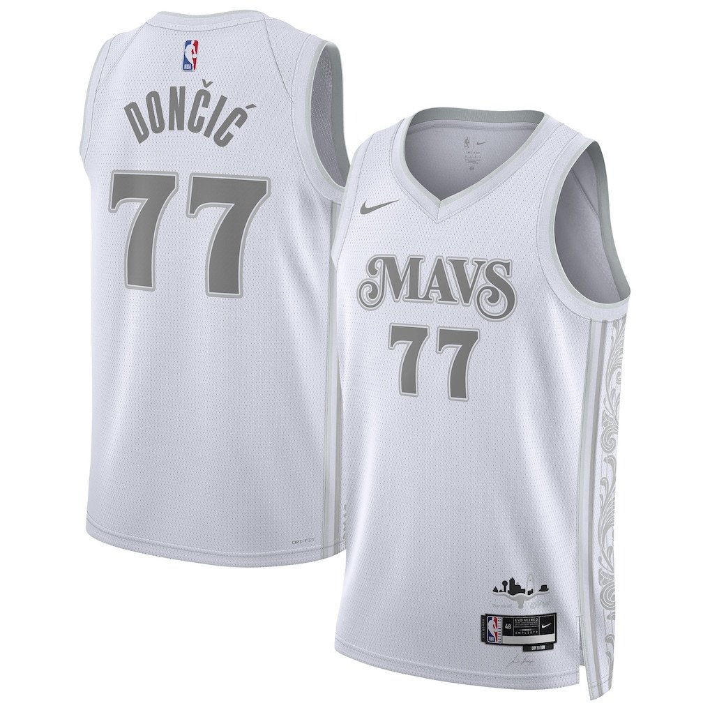 Luka Don??i???77 Dallas Mavericks Unisex 2024/25 Swingman Player Jersey - City Edition - White