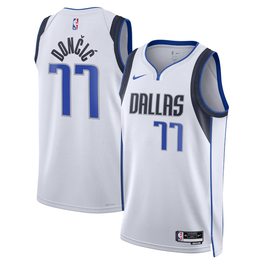 Luka Don??i???77 Dallas Mavericks Unisex Swingman Jersey - Association Edition - White