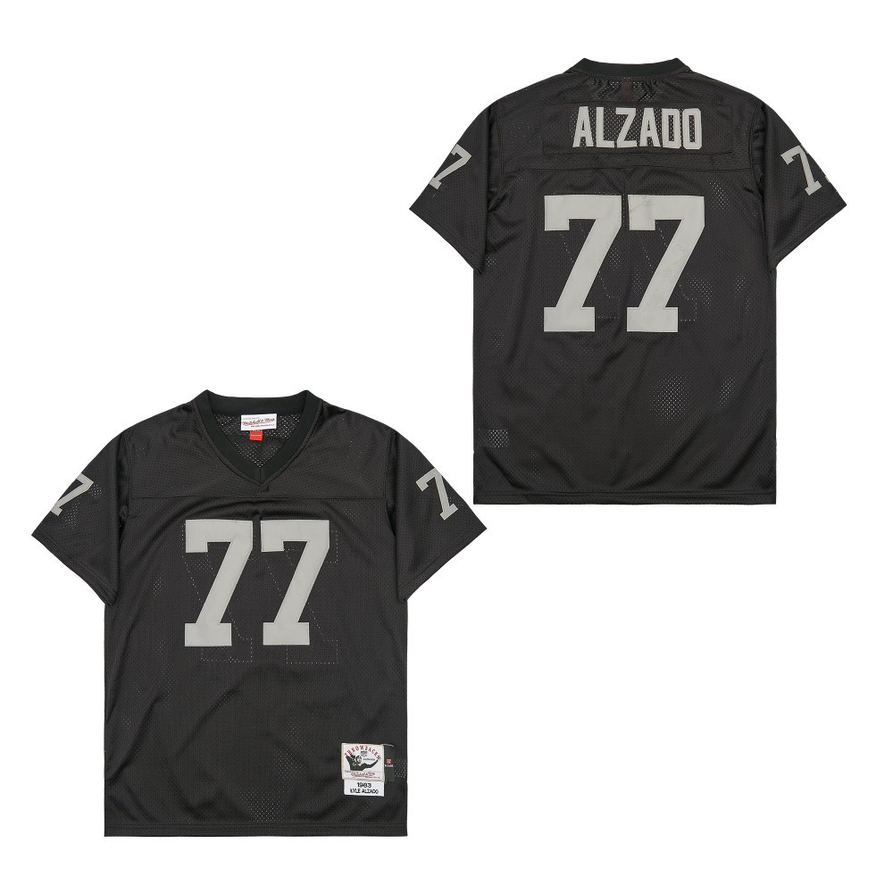 Lyle Alzado 77 Las Vegas Raiders Throwback Men Jersey - Black Js2038