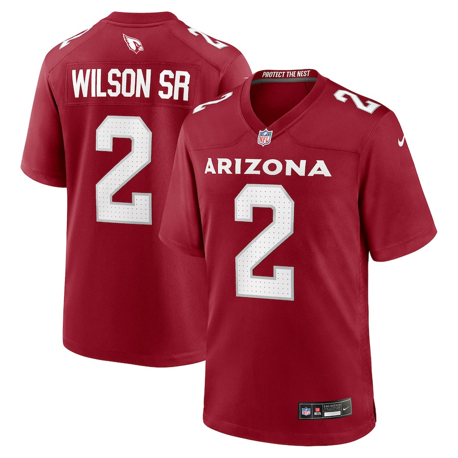 Mack Wilson Sr. 2 Arizona Cardinals Team Game Men Jersey - Cardinal Js1219