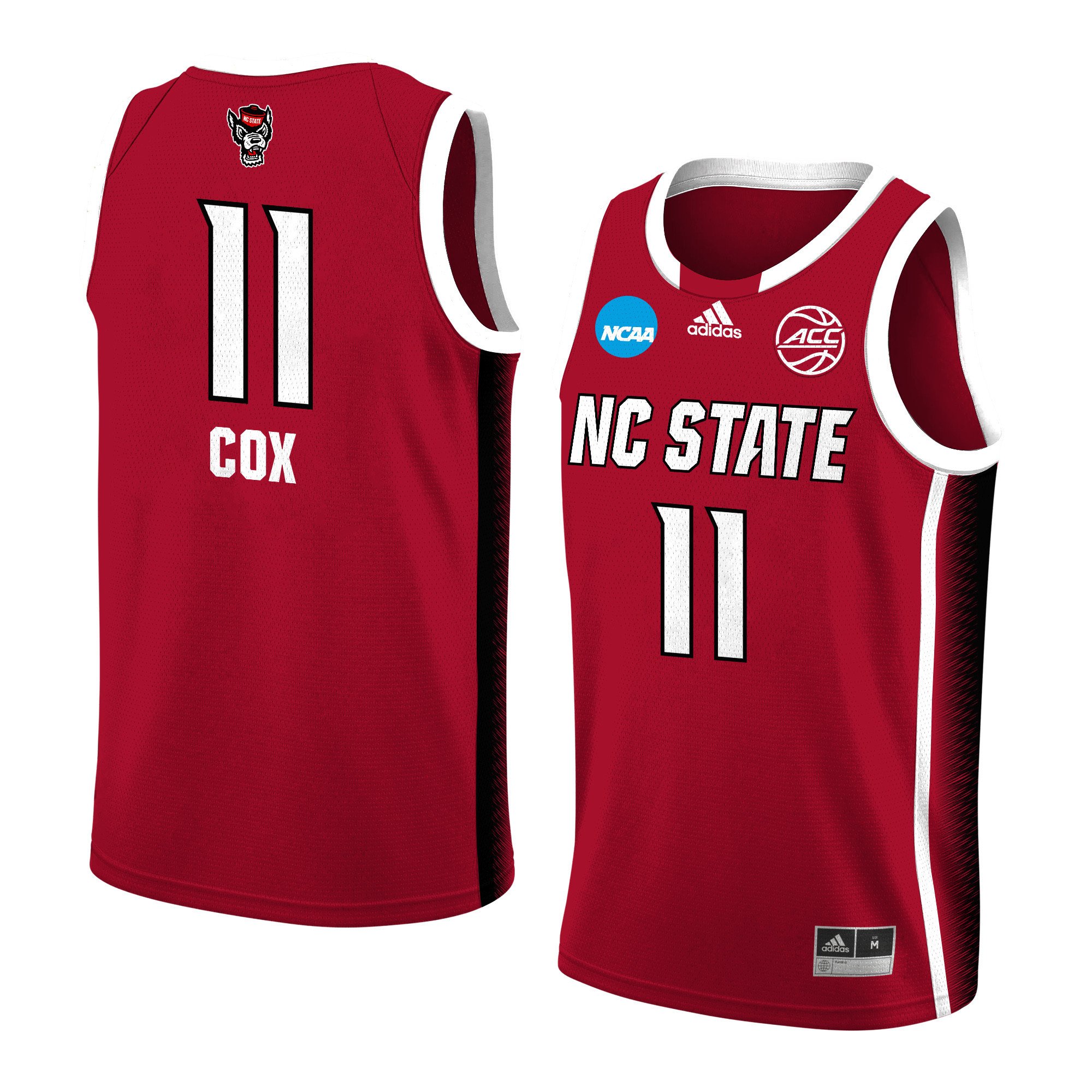 Maddie Cox 11 Nc State Wolfpack 2024 Women's Basketball Jersey - Red, Unisex Jersey