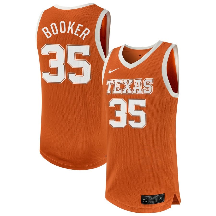 Madison Booker 35 Texas Longhorns Unisex Nil Women's Basketball Jersey - Texas Orange