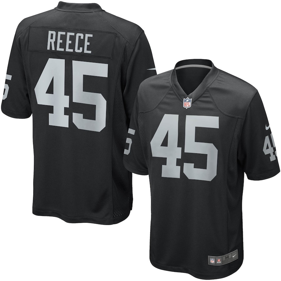 Marcel Reece 45 Las Vegas Raiders Youth Game Jersey - Black Js4575