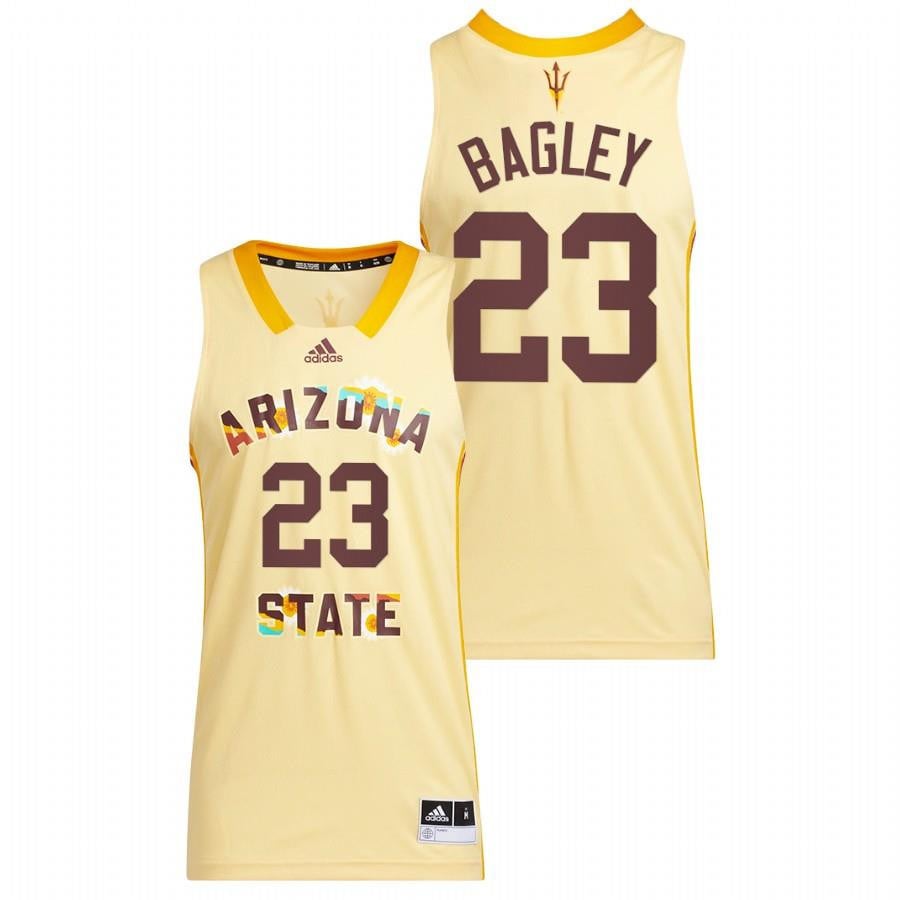 Marcus Bagley 23 Yellow Arizona State Sun Devils 2022 Basketball Honoring Black Excellence Jersey