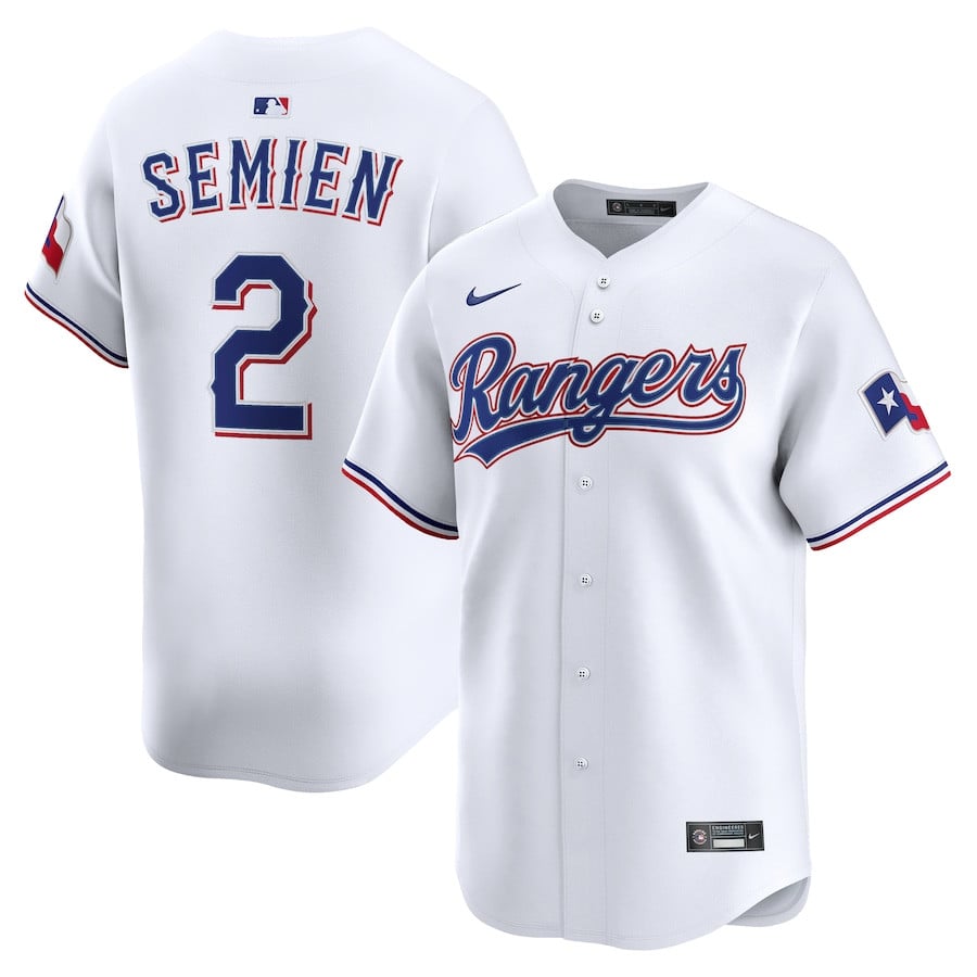 Marcus Semien 2 Texas Rangers Alternate Limited Player Men Jersey - White