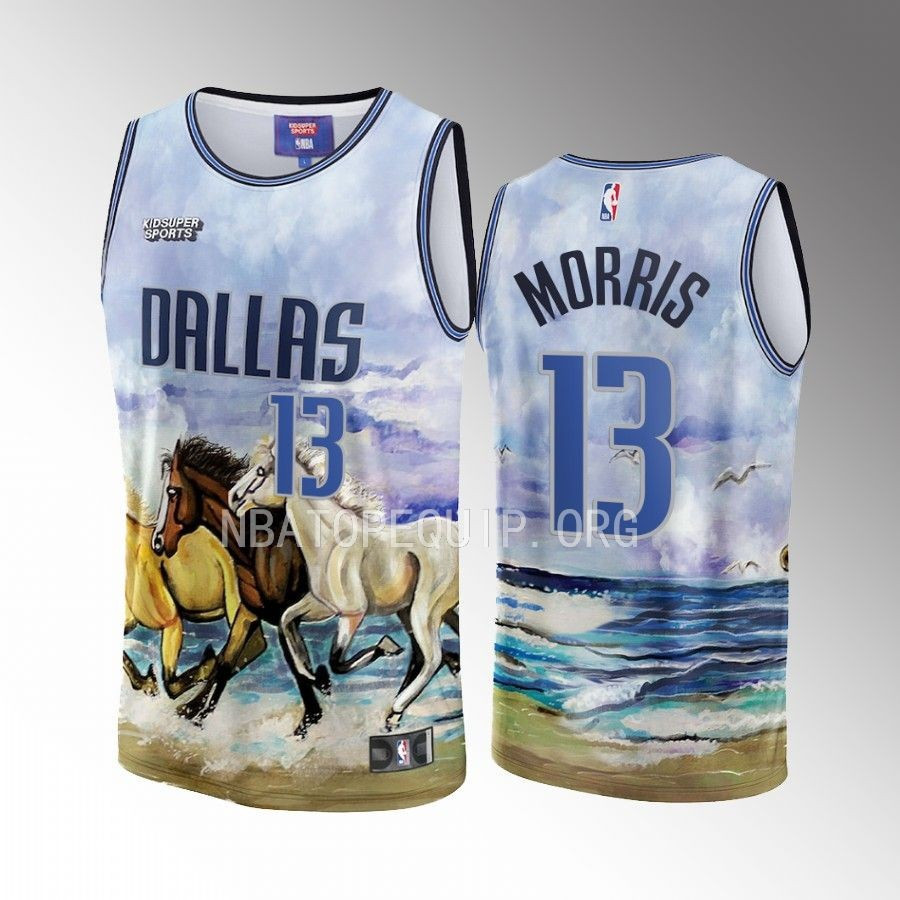 Markieff Morris 13 Dallas Mavericks Nba & Kidsuper Studios Unisex Hometown Jersey