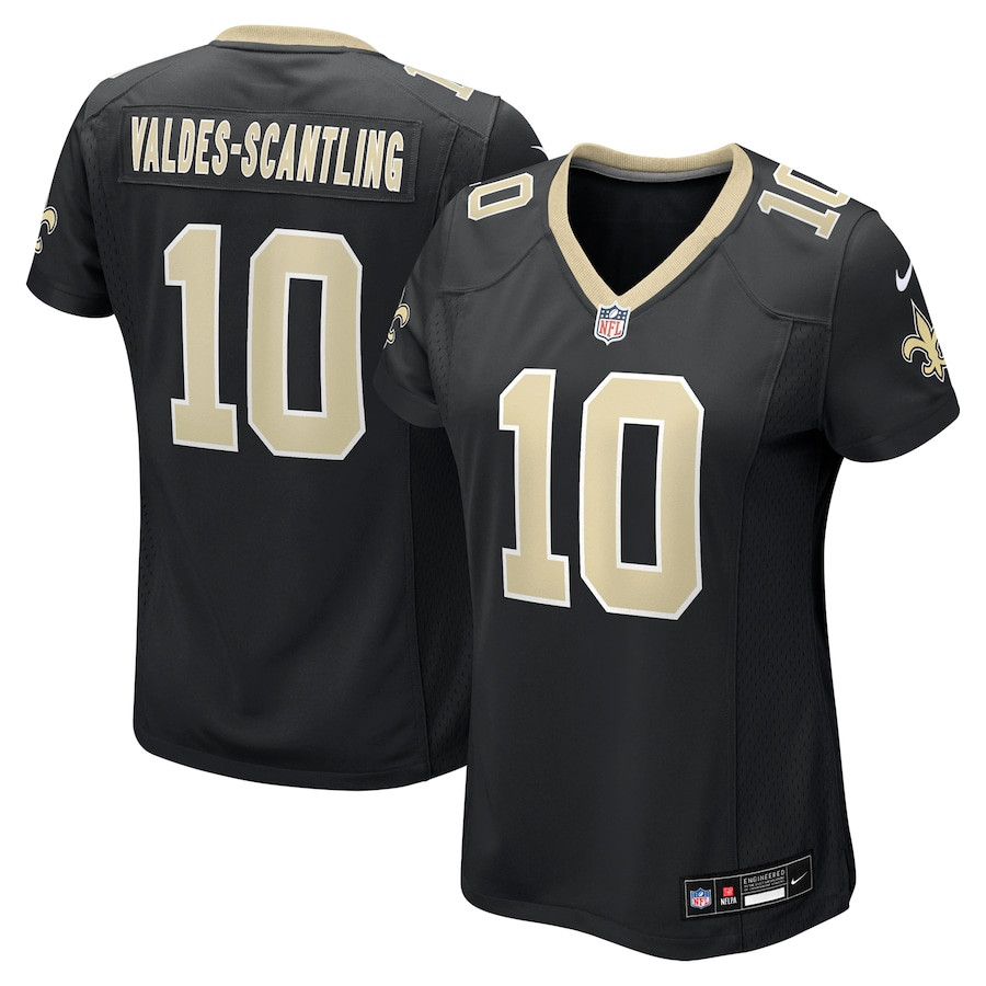 Marquez Valdes-scantling 10 New Orleans Saints Women's Game Jersey - Black Js1420
