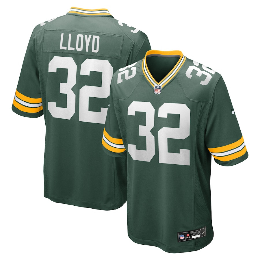 Marshawn Lloyd 32 Green Bay Packers Game Men Jersey - Green Js2985
