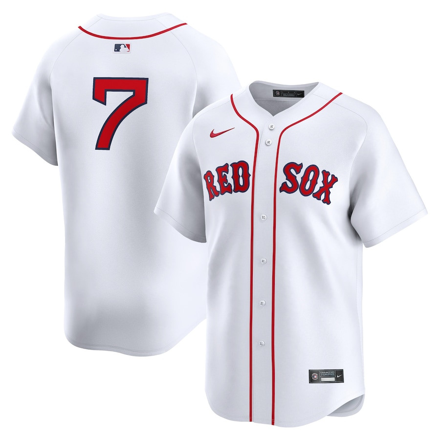 Masataka Yoshida 7 Boston Red Sox Home Limited Men Jersey - White