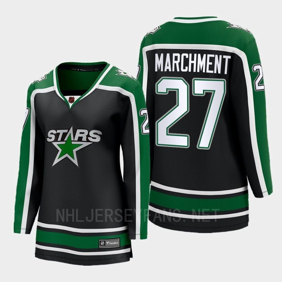 Mason Marchment 27 Dallas Stars 2022 Special Edition 2.0 Women Breakaway Player Retro Jersey Black