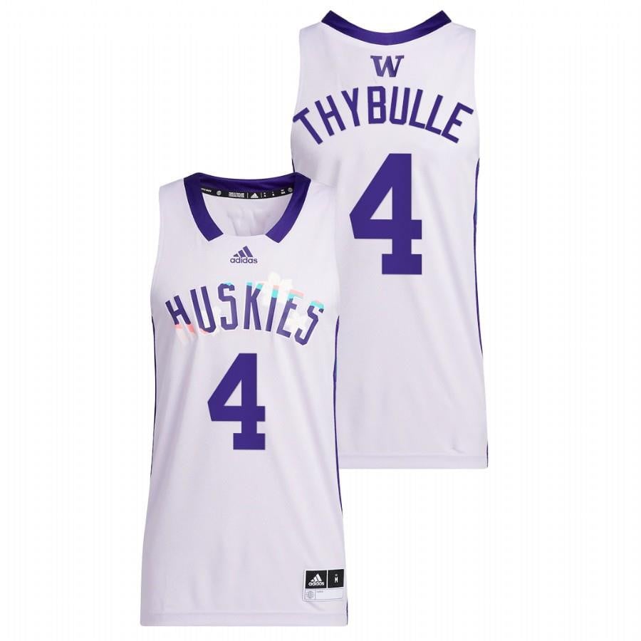 Matisse Thybulle 4 White Washington Huskies Basketball Honoring Black Excellence Jersey