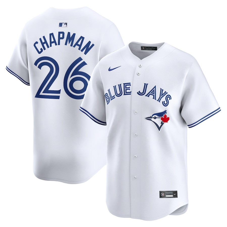 Matt Chapman 26 Toronto Blue Jays Home Limited Player Men Jersey - White