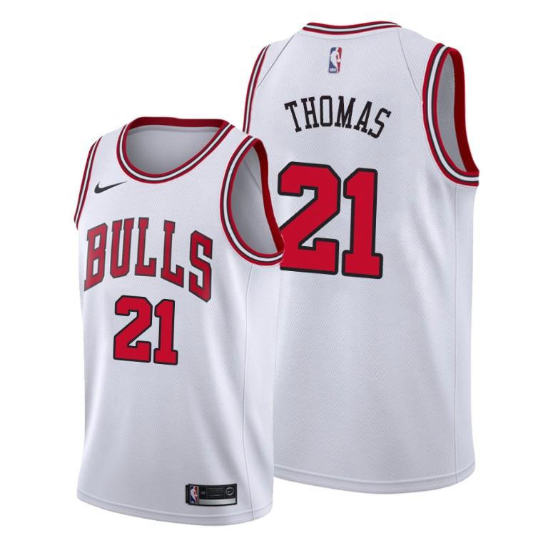 Matt Thomas Chicago Bulls White Association Edition Jersey 21 - Men Jersey
