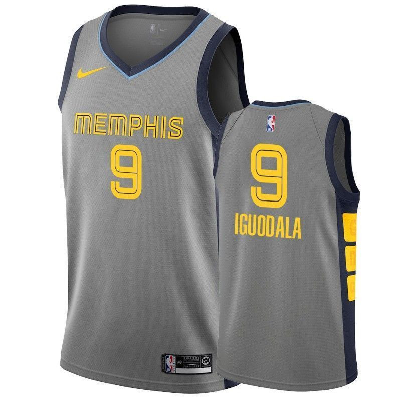 Memphis Grizzlies Andre Iguodala 9 City Men's Jersey