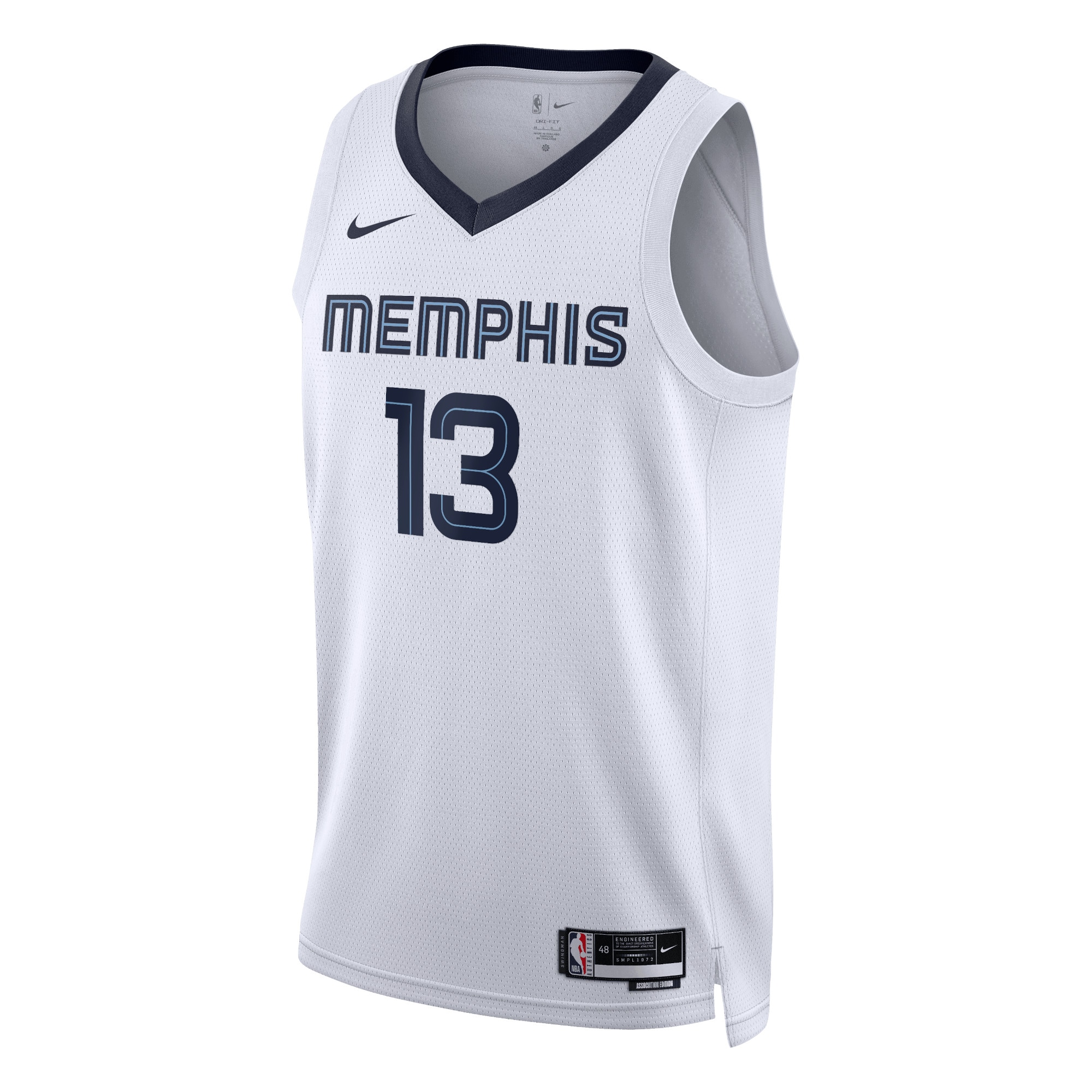 Memphis Grizzlies Association Edition Swingman Jersey - White - Jaren Jackson Jr. - Unisex