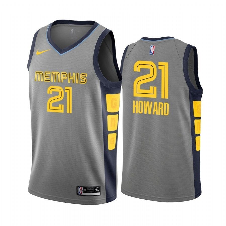 Memphis Grizzlies Dwight Howard 21 City Men's Jersey