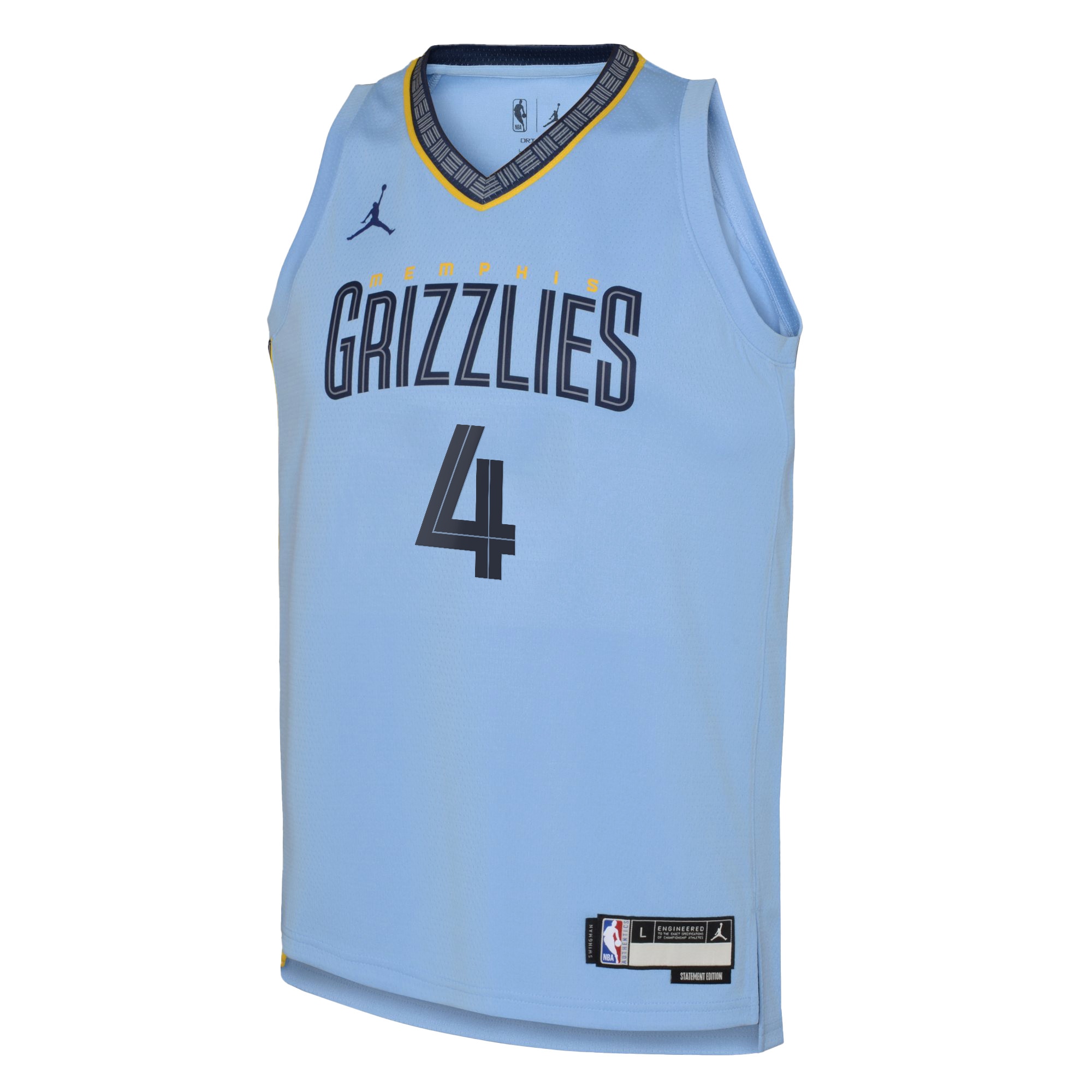 Memphis Grizzlies Jordan Statement Edition Swingman Jersey 22 - Light Blue - Steven Adams - Youth