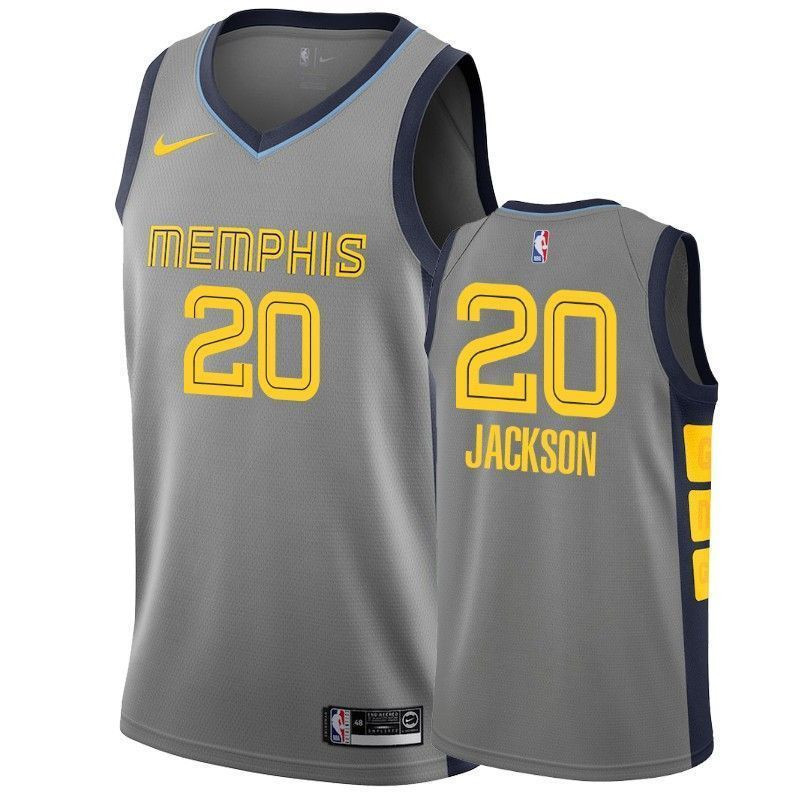 Memphis Grizzlies Josh Jackson 20 City Men's Jersey