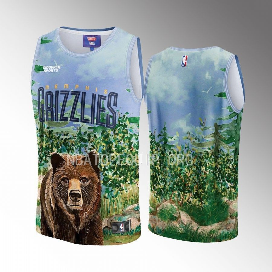 Memphis Grizzlies Nba & Kidsuper Studios Unisex Hometown Jersey