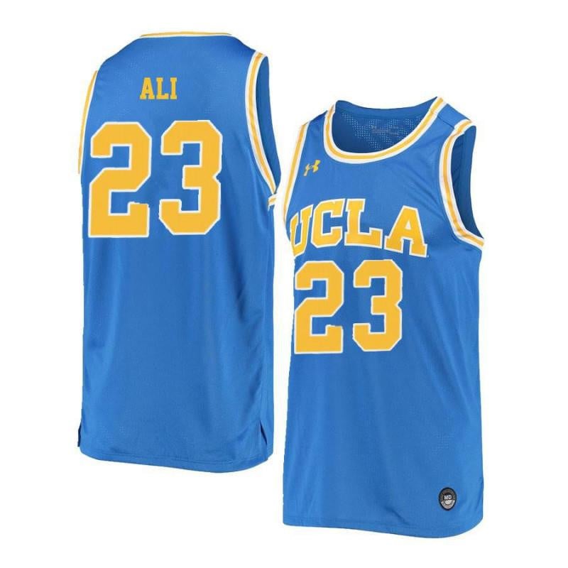 Men 23 Prince Ali Blue Retro Elite Ucla Bruins Basketball Jersey